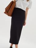 InWear Aidal Straight Skirt, Black