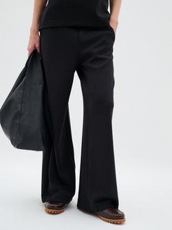 InWear Gincette Straight Leg Trousers, Black, Black