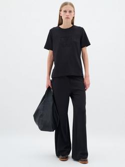 InWear Gincette Straight Leg Trousers, Black - view 2, Black