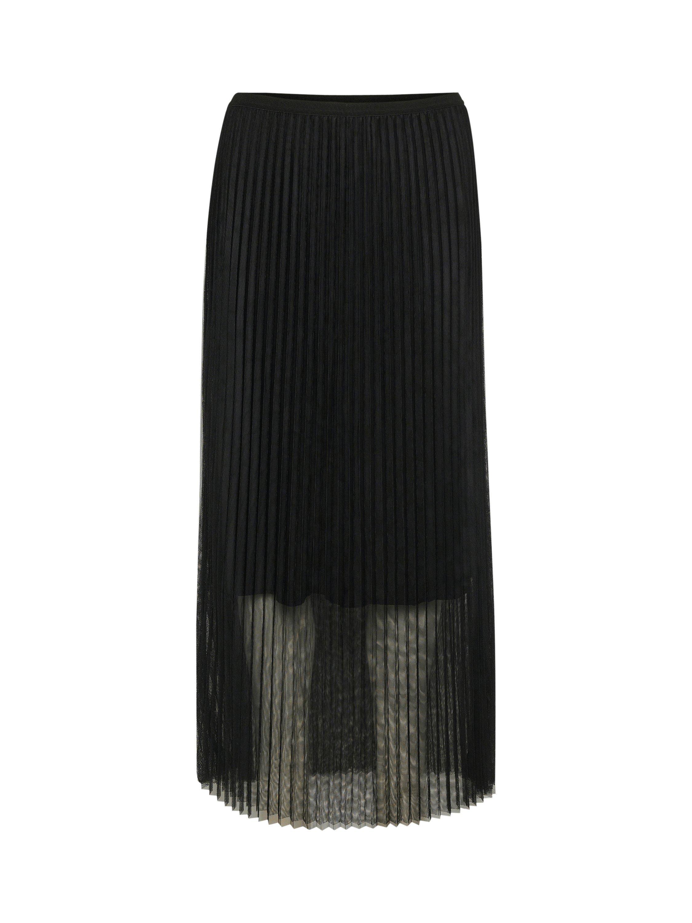 Product image 4 of 5, which shows InWear Dagur Pleated Skirt, Black, 8