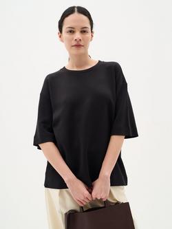 InWear Pannie Drop Shoulder T-Shirt, Black
