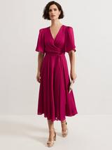 【関税込】PhaseEight ドレス☆Petite Mabelle Maxi Dress, Fuch PHASE EIGHT Petite Mabelle Maxi Dress | endource