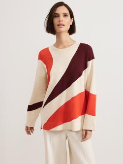 Phase Eight Bettie Swirl Jumper, Multi, Multi