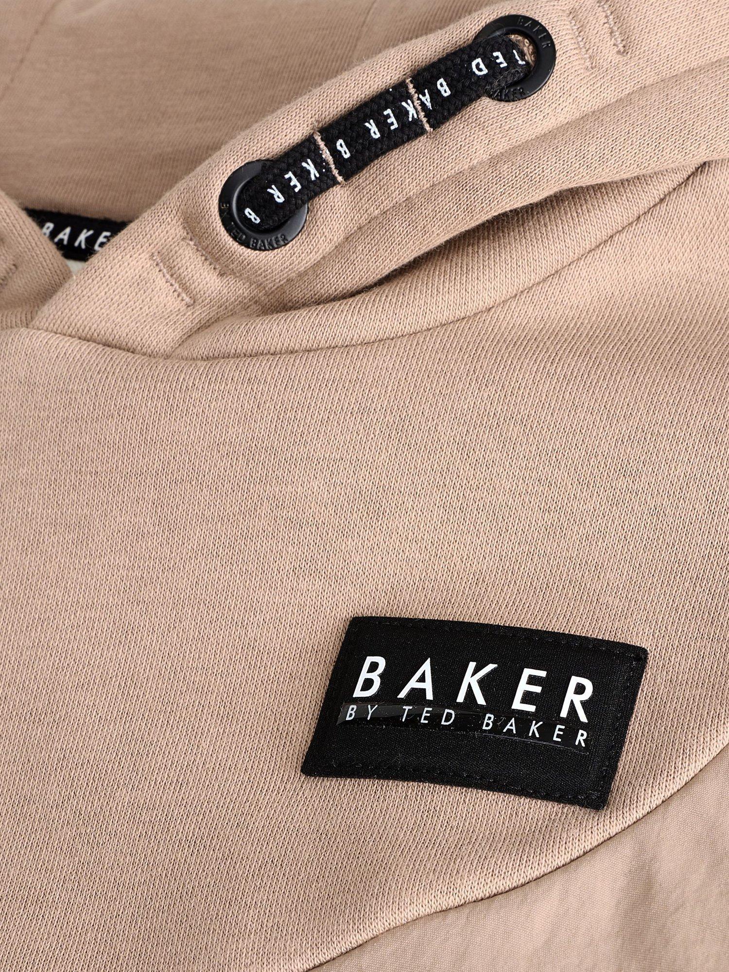 Product image 7 of 10, which shows Ted Baker Kids' Hoodie & Joggers Set, Tan Brown, 8 years