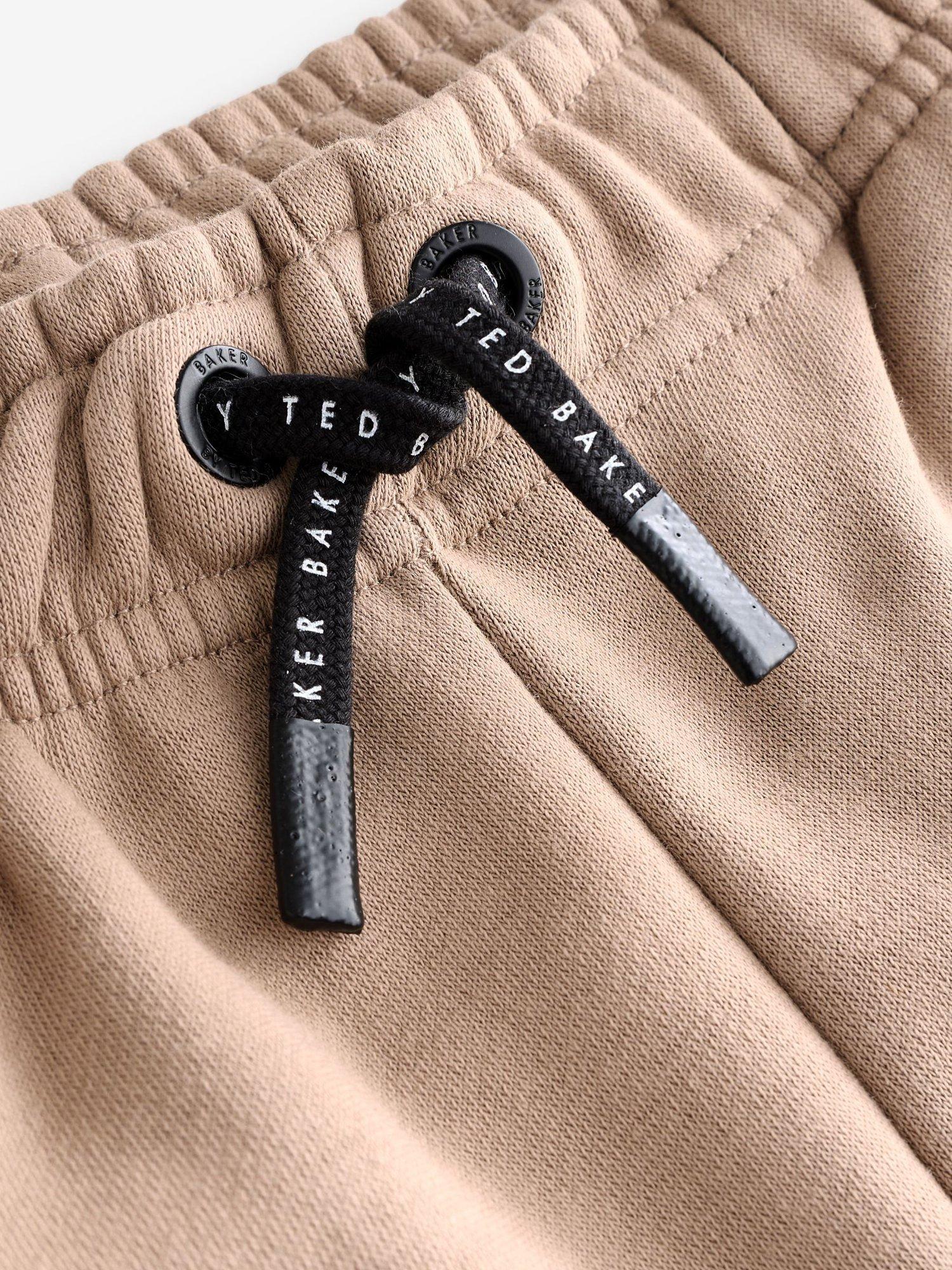 Product image 10 of 10, which shows Ted Baker Kids' Hoodie & Joggers Set, Tan Brown, 8 years