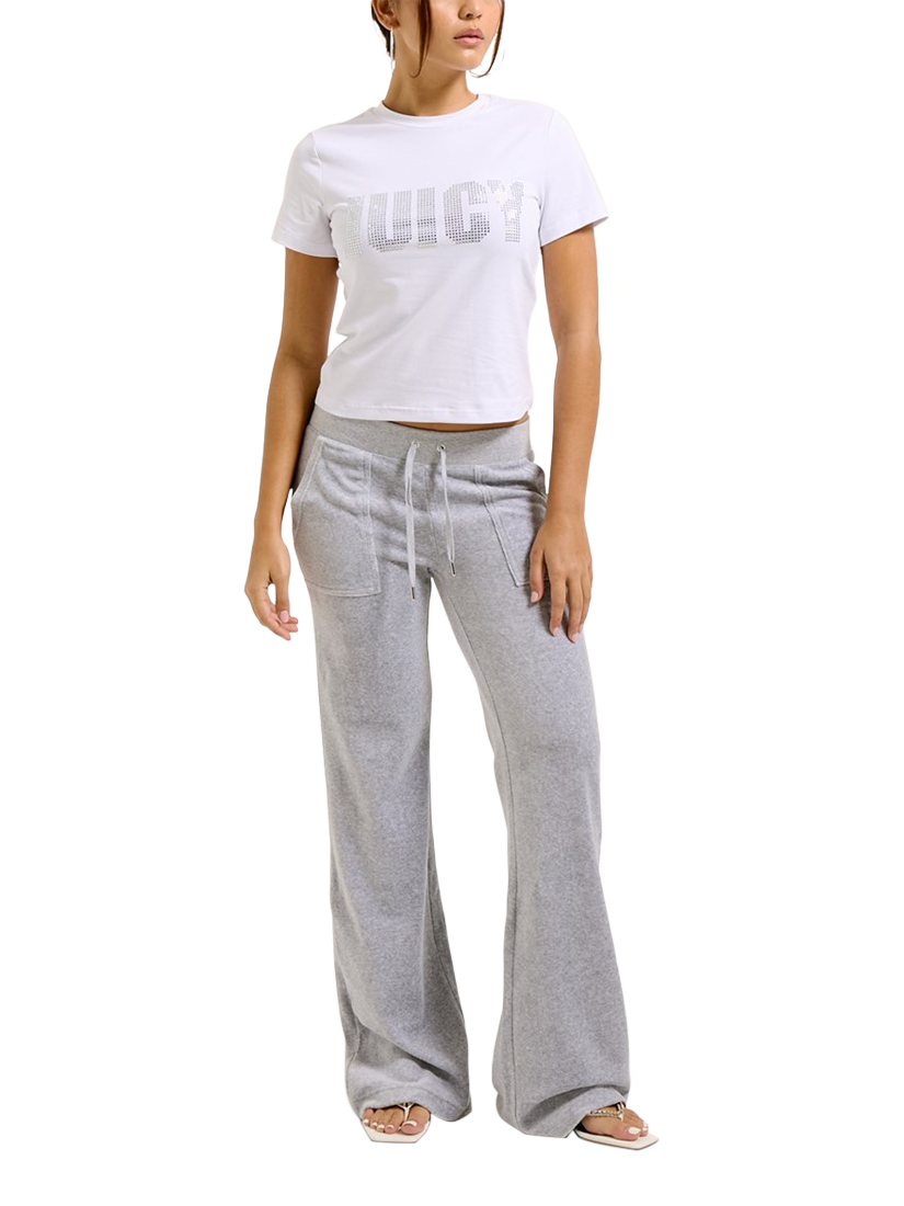 Product image 3 of 3, which shows Juicy Couture Impact Logo T-Shirt, White, S