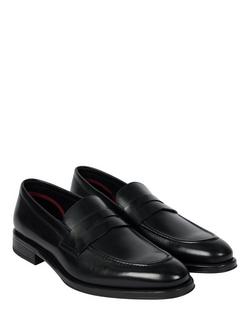 Paul Smith Leather Loafers, Black - view 2, Black