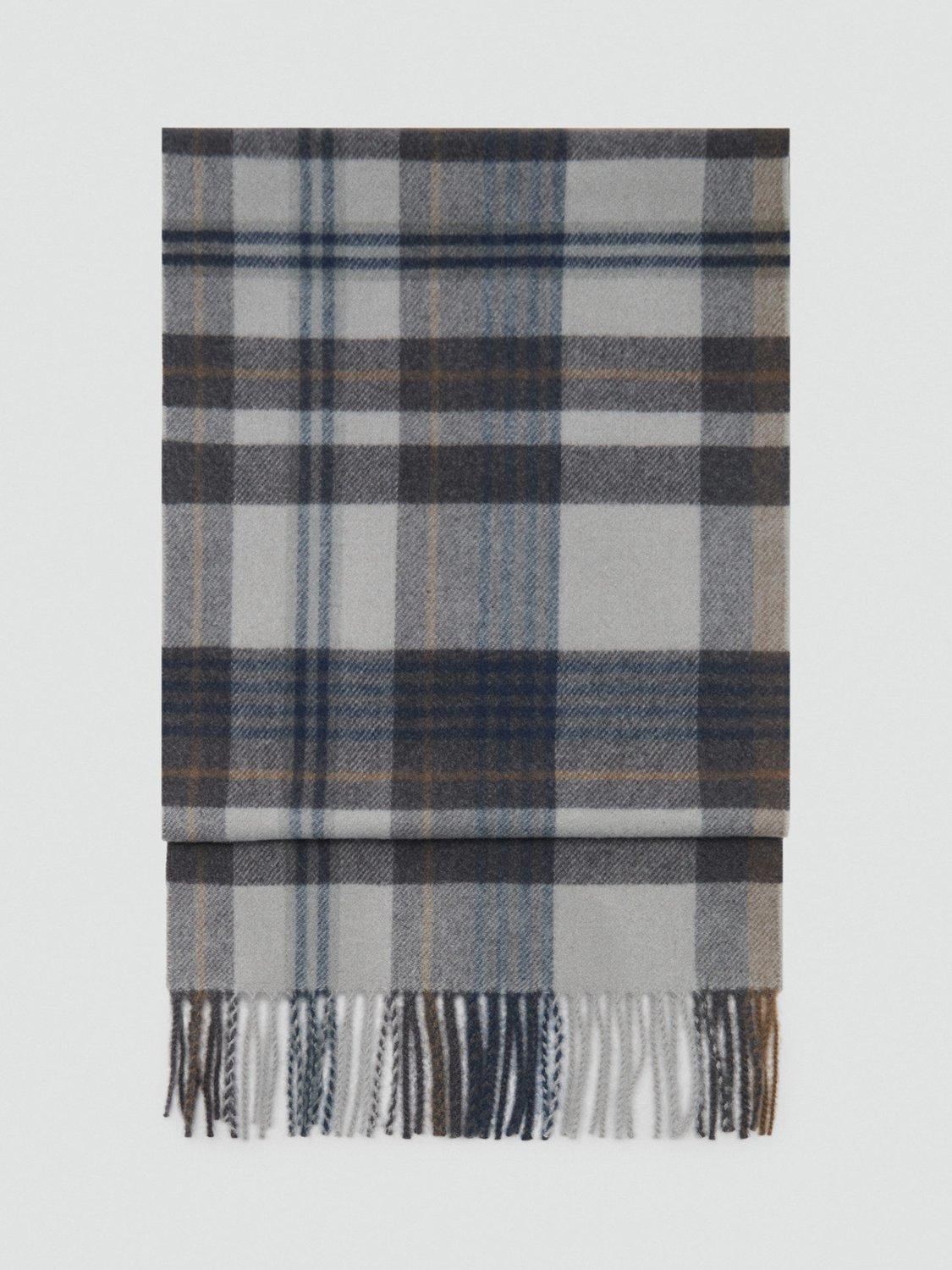 Mango Oxford Scarf, Grey