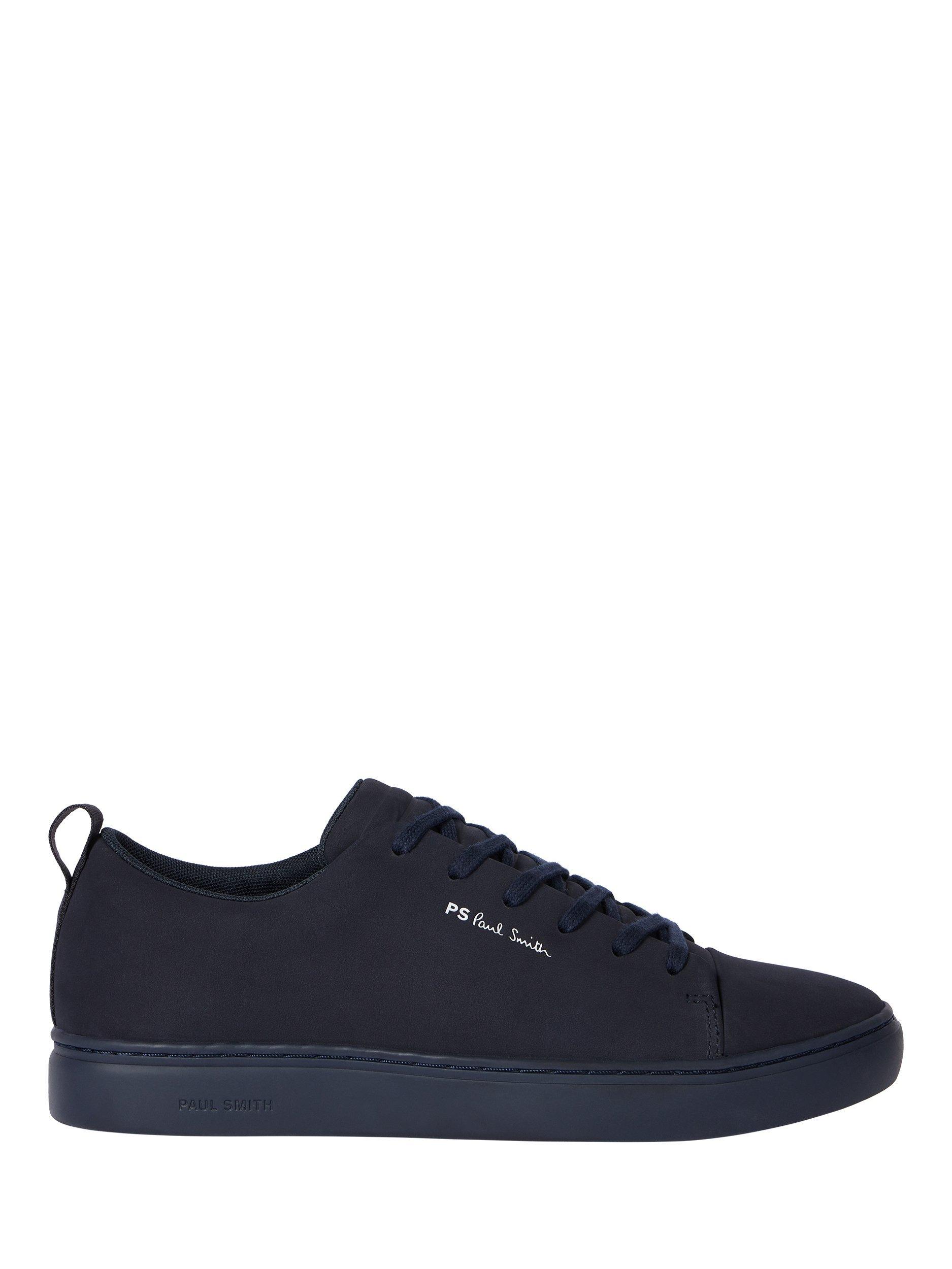 Paul Smith Lee Leather Trainers, Navy