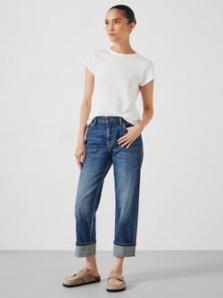 HUSH Agnes Straight Leg Jeans - view 2, Vintage Wash Blue