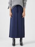 HUSH Harrison Pintuck Jersey Skirt