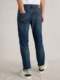 White Stuff Eastwood Slim Fit Jeans, Dark Blue - view 2, Dark Blue
