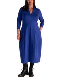chesca Roma Boulle Dress, Blue Violet, Blue Violet
