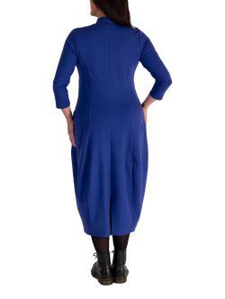 chesca Roma Boulle Dress, Blue Violet - view 2, Blue Violet
