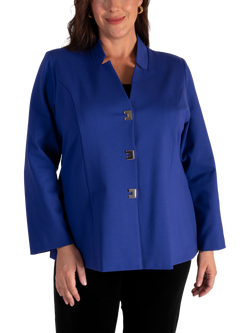 chesca Ponte Roma Jacket, Blue Violet, Blue Violet
