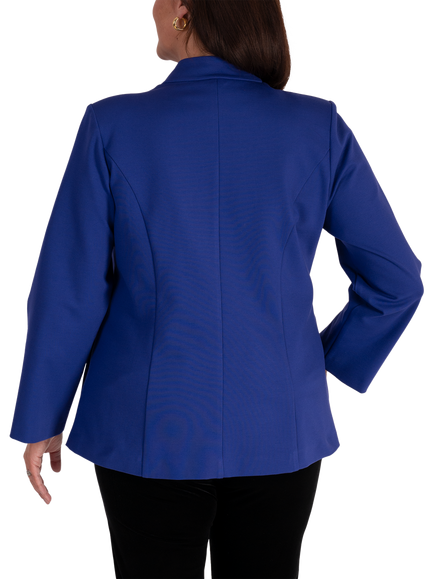 chesca Ponte Roma Jacket, Blue Violet - view 2, Blue Violet