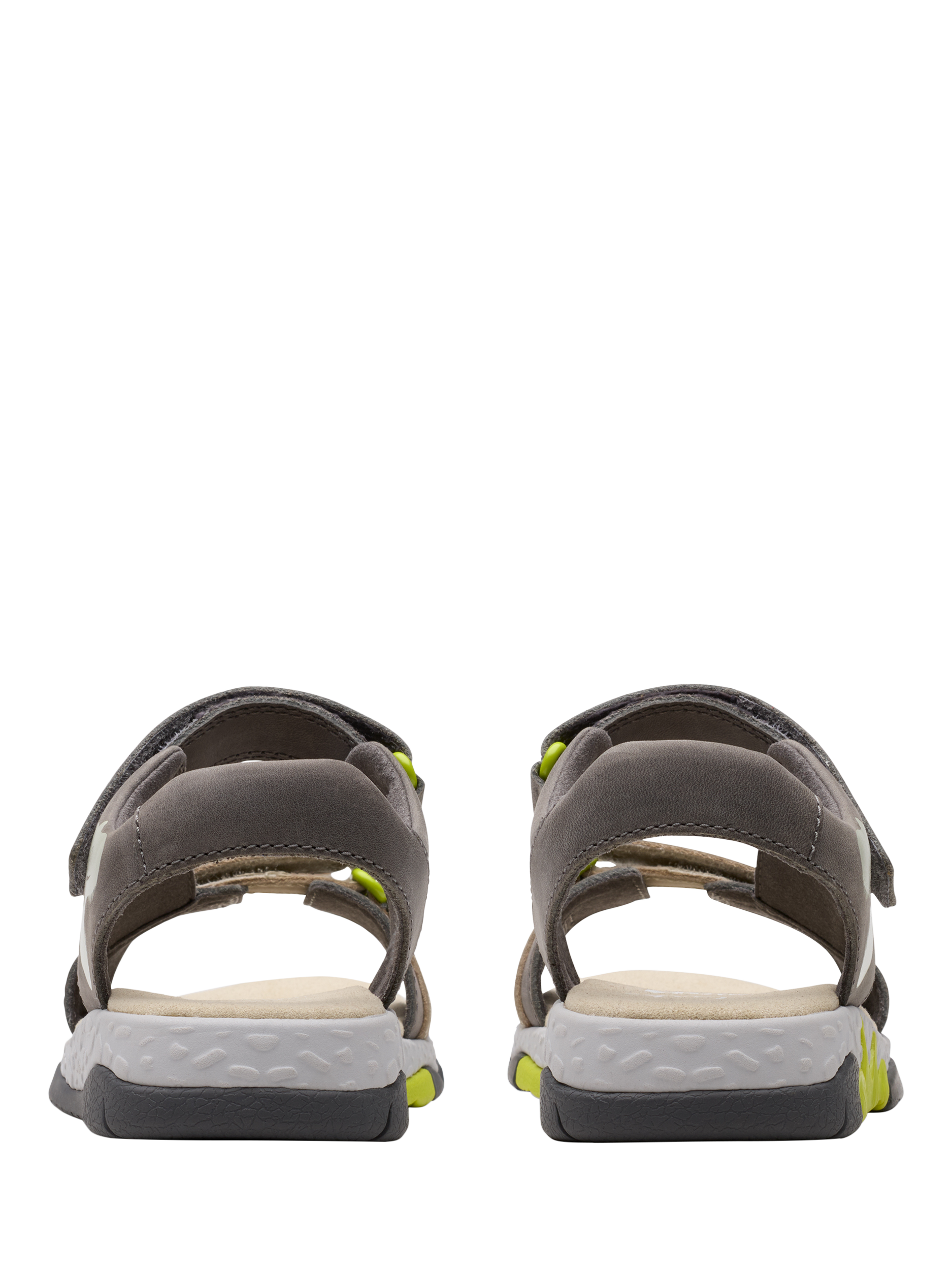 Product image 5 of 8, which shows Clarks Kids' Spiney Tail Shoes, Grey, 7 G Jnr