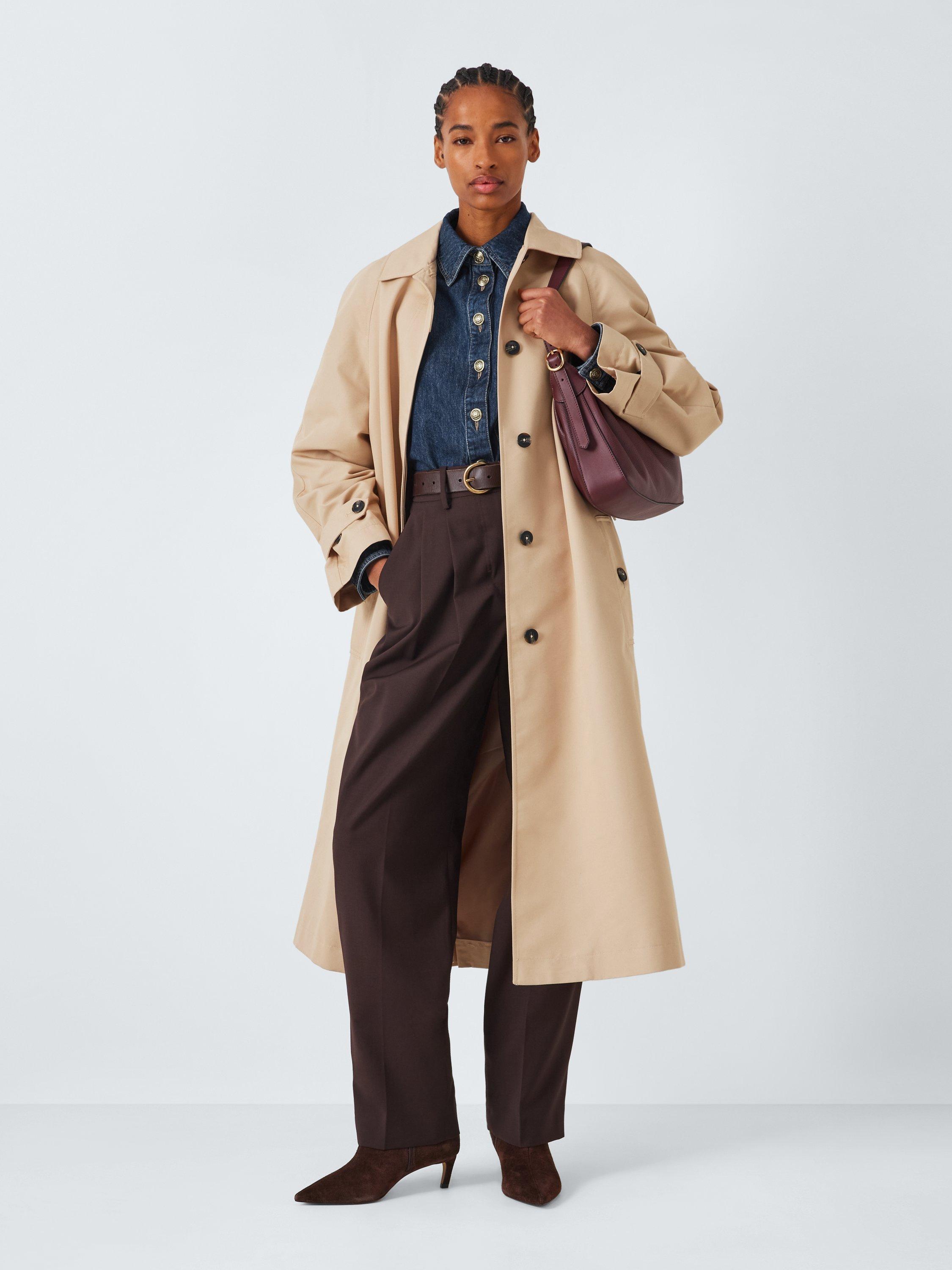 Product image 3 of 6, which shows Marella Nava Denim Shirt, Blue, 10