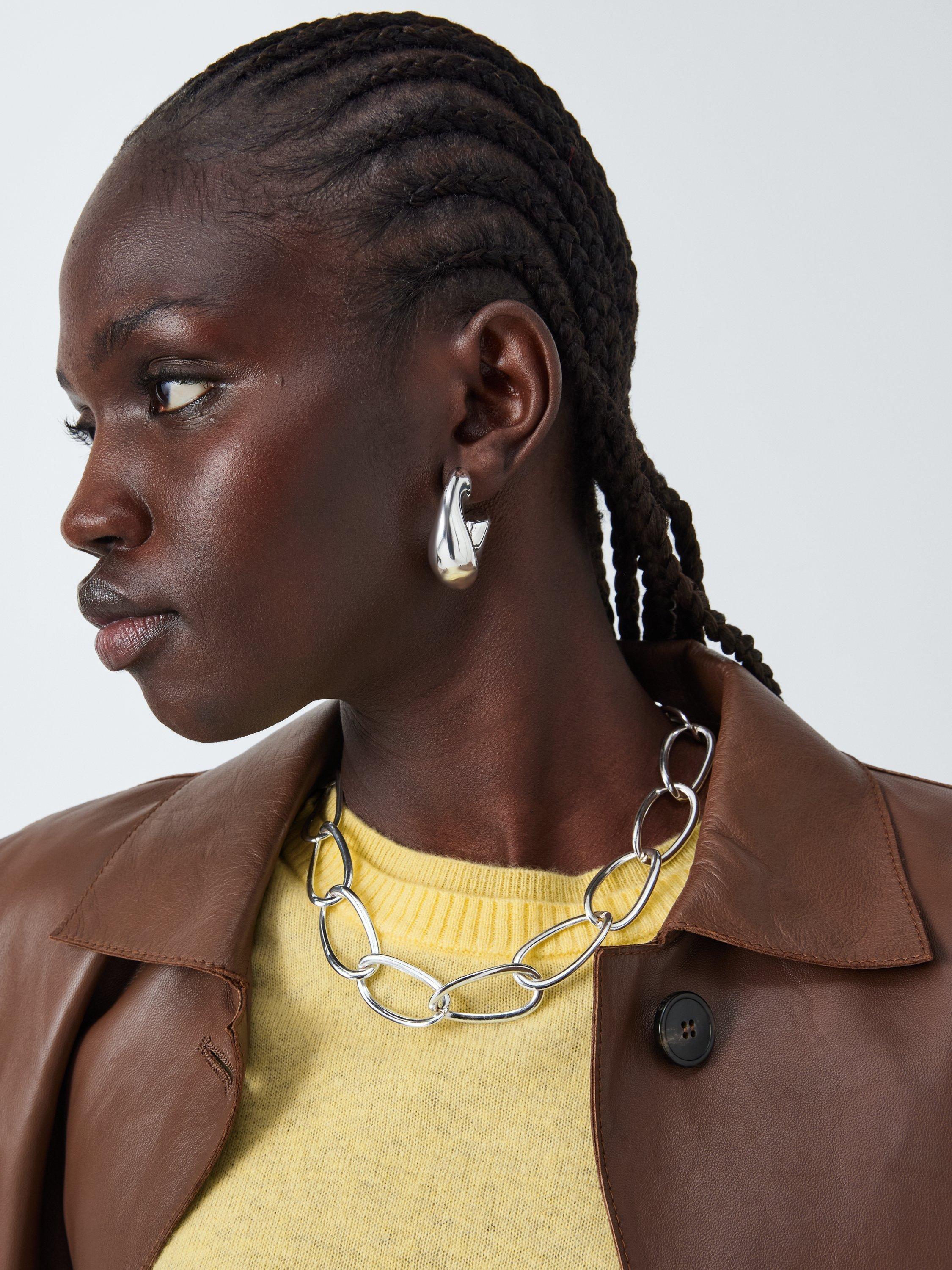 Product image 6 of 6, which shows Marella Chela Wool Rich Jumper, Yellow, S