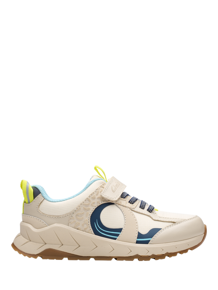Clarks Kids' Selva Hero Trainers, Cotton, Cotton