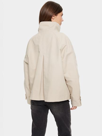 Saint Tropez Isobel High Neck Jacket, Feather Gray - view 2, Feather Gray