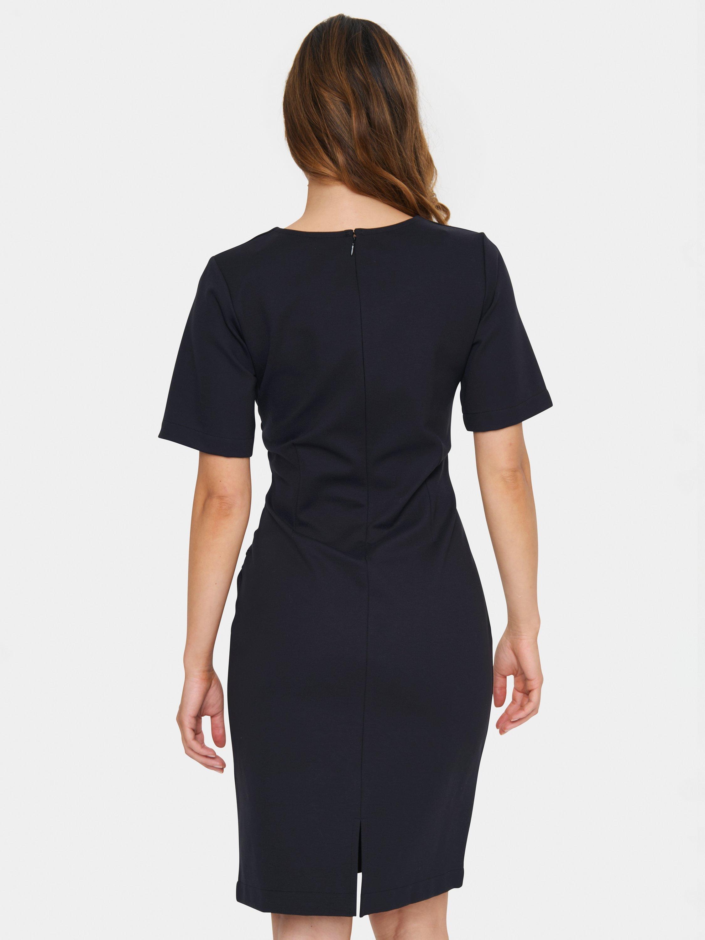 Product image 2 of 6, which shows Saint Tropez Genny Slim Fit Mini Dress, Black, XS