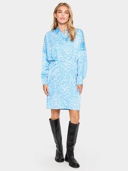 Saint Tropez Imena Floral Shirt Dress, All Aboard/Multi, All Aboard/Multi