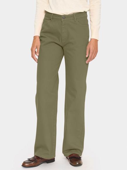Saint Tropez Ilu Wide Leg Jeans, Musk