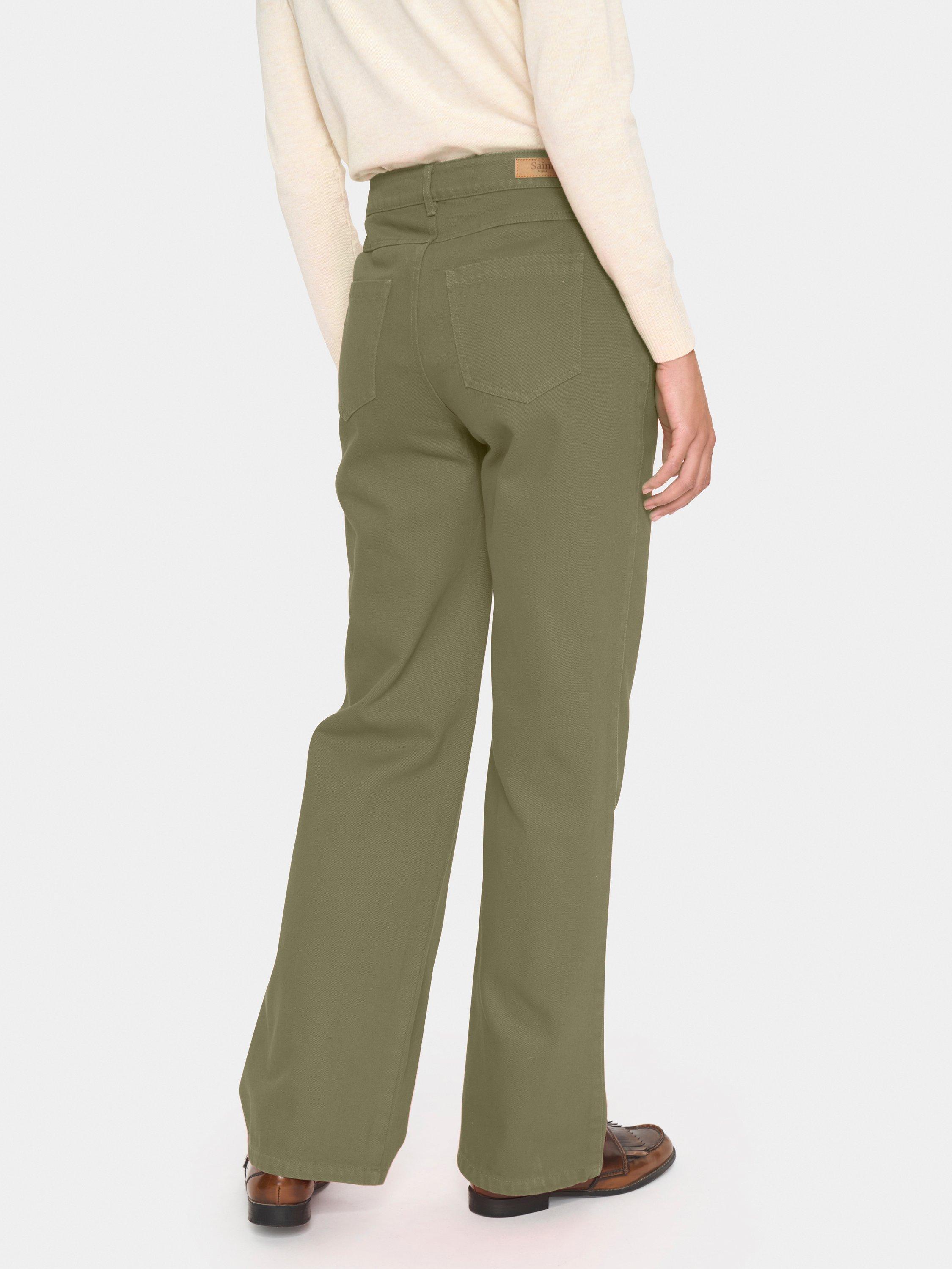 Product image 2 of 5, which shows Saint Tropez Ilu Wide Leg Jeans, Musk, XS