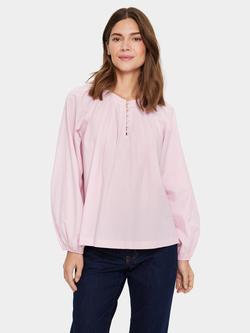 Saint Tropez Ibel Loose Fit Top, Pink Nectar, Pink Nectar