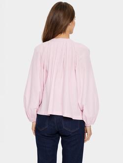 Saint Tropez Ibel Loose Fit Top, Pink Nectar - view 2, Pink Nectar