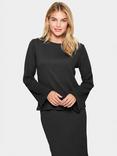 Saint Tropez Ilyssa Flared Sleeve Top, Black