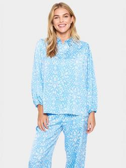 Saint Tropez Imena Boho Floral Shirt, All Aboard/Multi, All Aboard/Multi