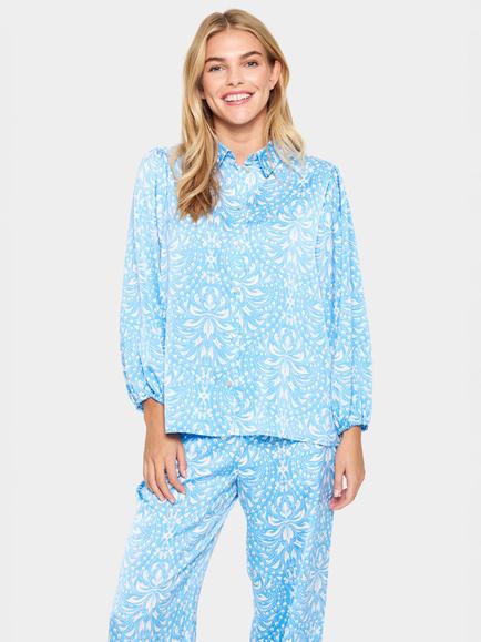 Saint Tropez Imena Boho Floral Shirt, All Aboard/Multi, All Aboard/Multi
