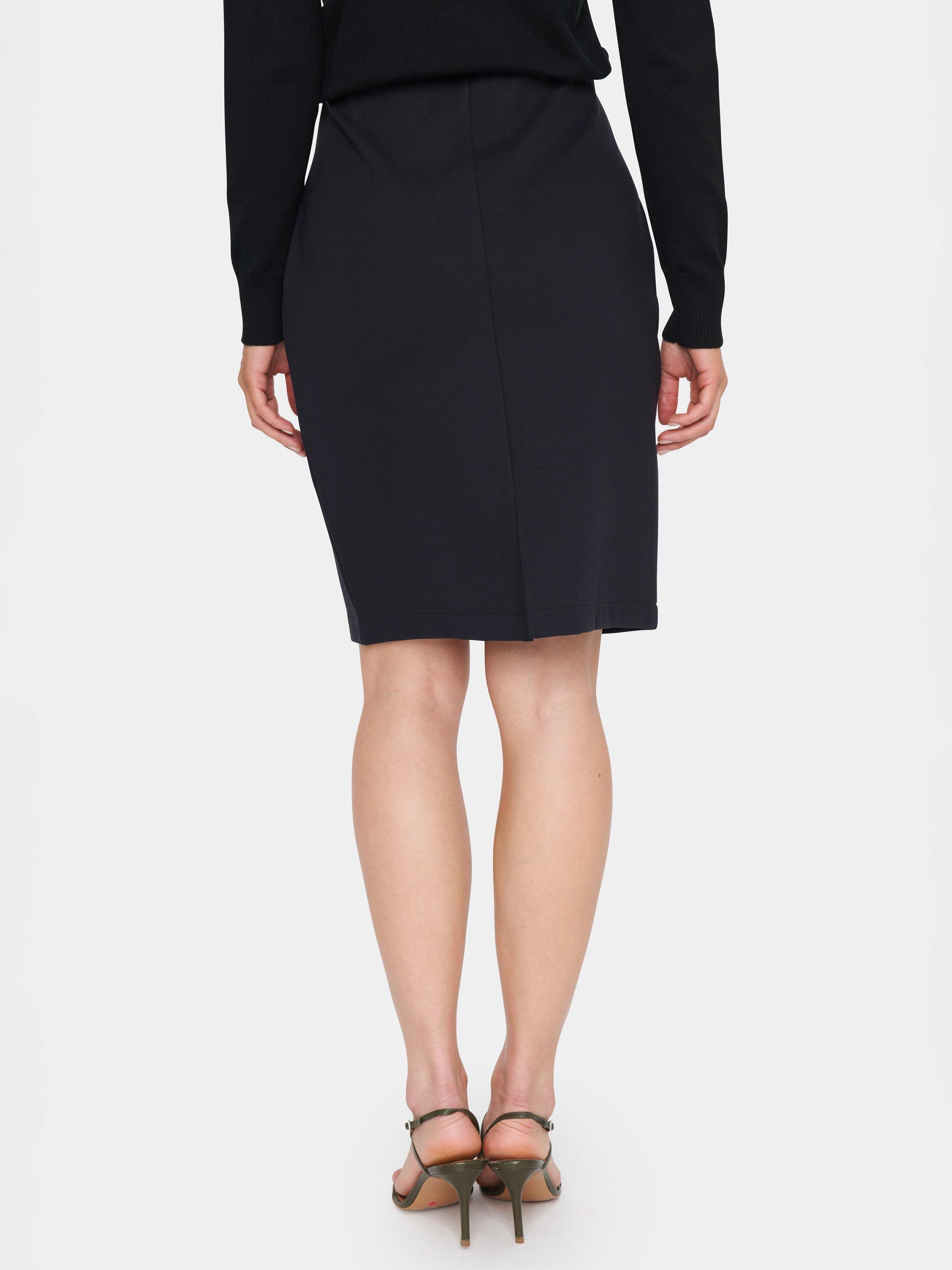 Product image 2 of 6, which shows Saint Tropez Genny Slim Fit Mini Skirt, Black, XS