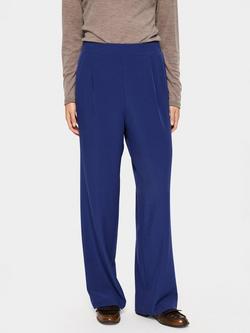 Saint Tropez Celest Wide Leg Trousers, Midnight Sail