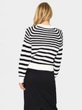 Saint Tropez Ibenmei Stripe Jumper, Black/Multi