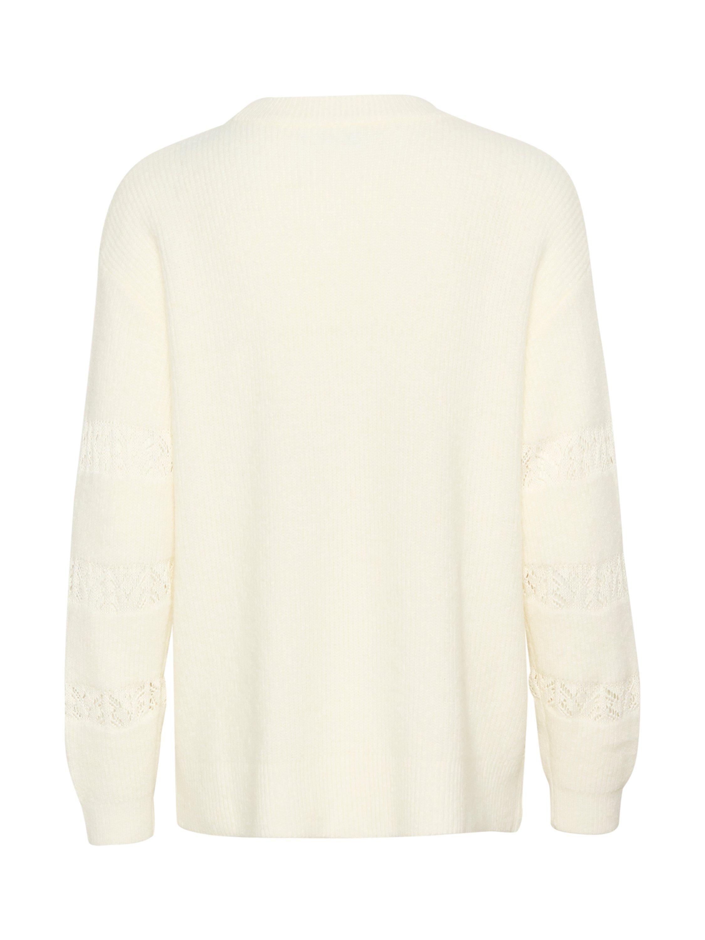 Product image 6 of 6, which shows Saint Tropez Ingela Textured Knit Jumper, Ice, XS