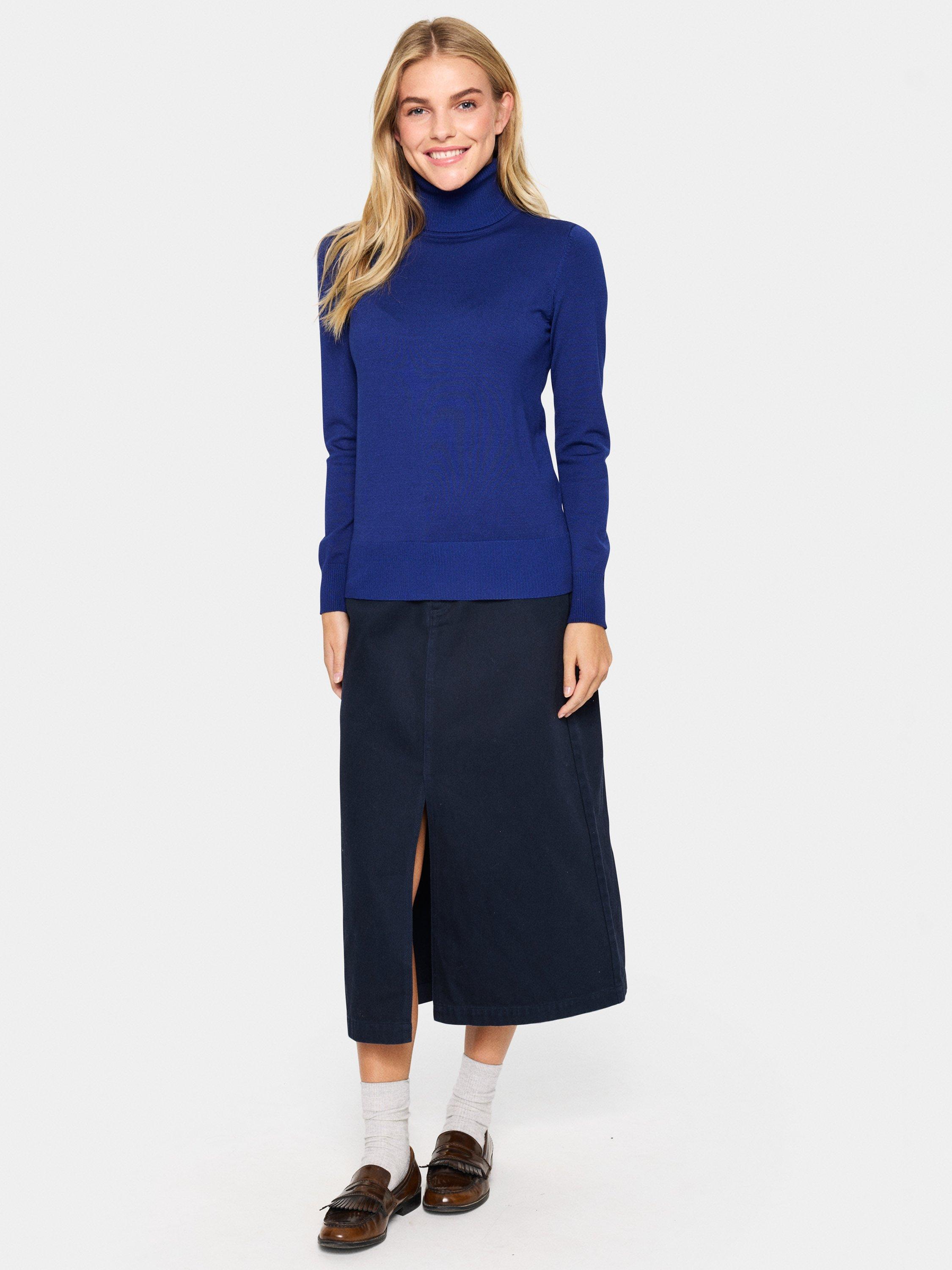 Product image 3 of 6, which shows Saint Tropez Mila Jumper, Midnight Sail, XS