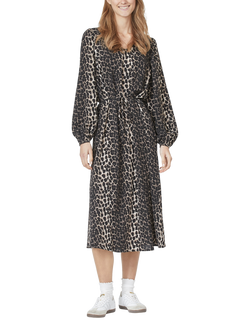 Sisters Point Ventia Leopard Print Dress, Multi, Multi