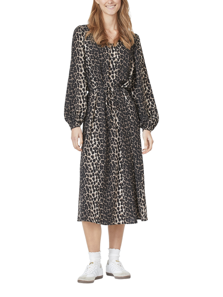 Sisters Point Ventia Leopard Print Dress, Multi, Multi