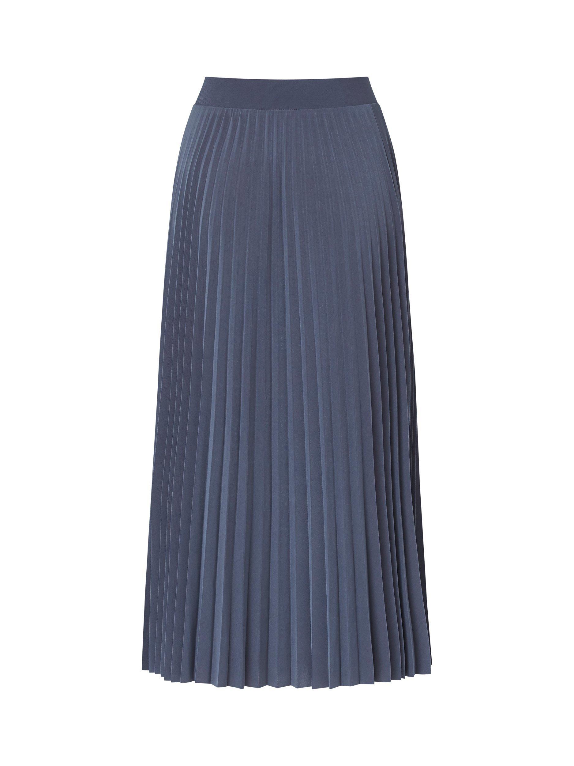 Product image 5 of 5, which shows Sisters Point Malou Pleated Midi Skirt, Antracit, XS
