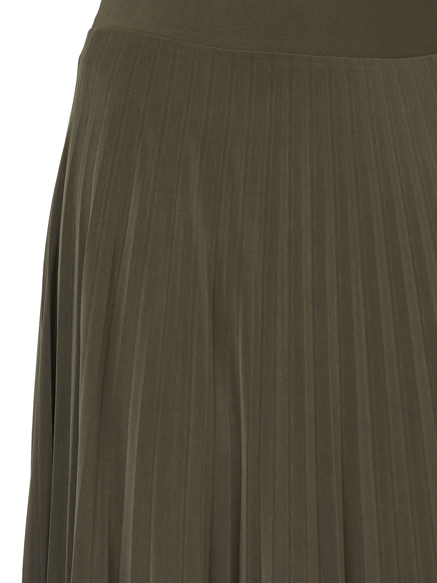 Product image 3 of 5, which shows Sisters Point Malou Pleated Skirt, Khaki, XS