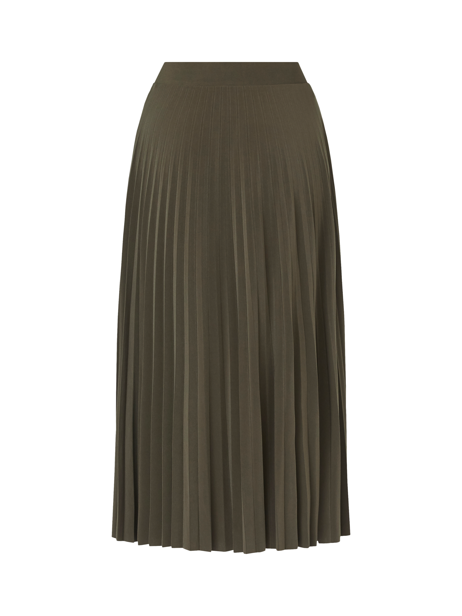 Product image 5 of 5, which shows Sisters Point Malou Pleated Skirt, Khaki, XS