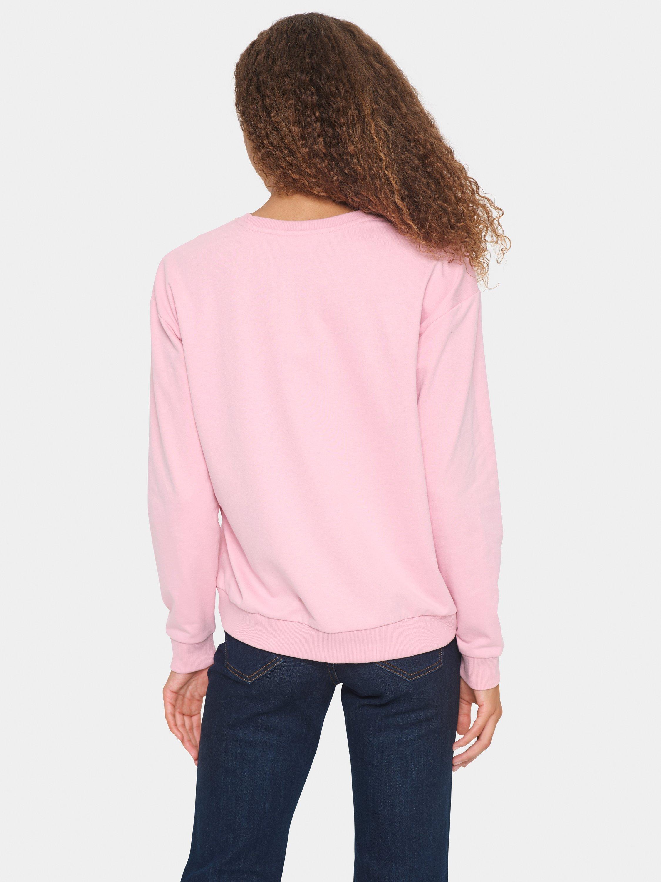 Product image 2 of 6, which shows Saint Tropez Ippa L'Amour Fou Sweatshirt, Pink, XXL