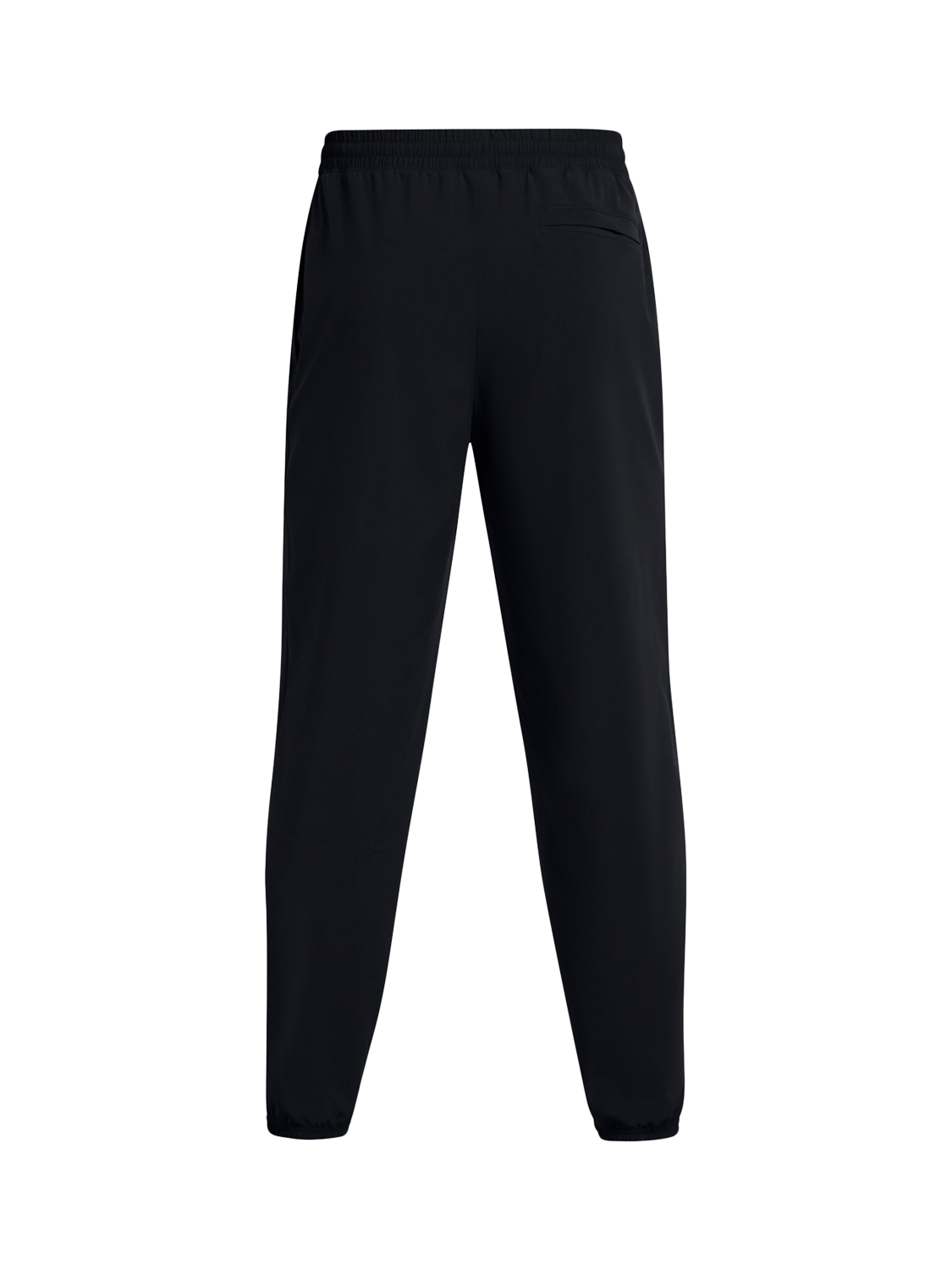 Product image 6 of 6, which shows Under Armour Men's Vibe Woven Joggers, Black / White, S