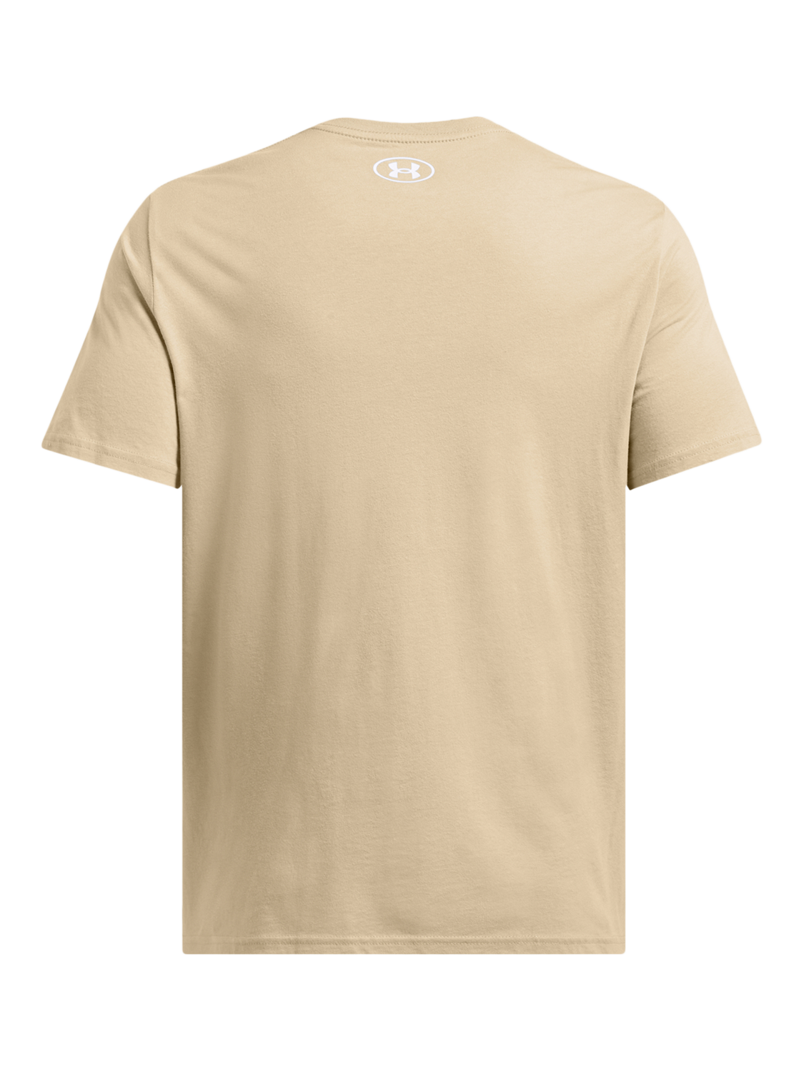 Product image 6 of 6, which shows Under Armour Logo T-Shirt, City Khaki/White, S