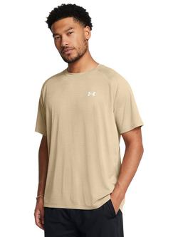 Under Armour Men's Tech T-Shirt, City Khaki /White, City Khaki /White