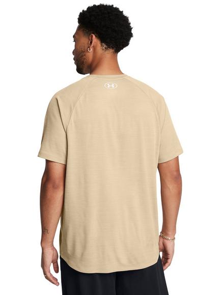 Under Armour Men's Tech T-Shirt, City Khaki /White - view 2, City Khaki /White