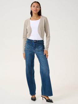 KAFFE Astrid Bolero Cardigan - view 2, Grey